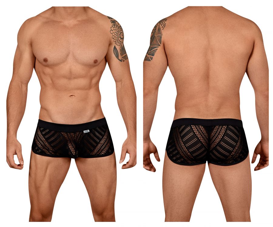 CandyMan 99444 Lace Mini Trunks Black