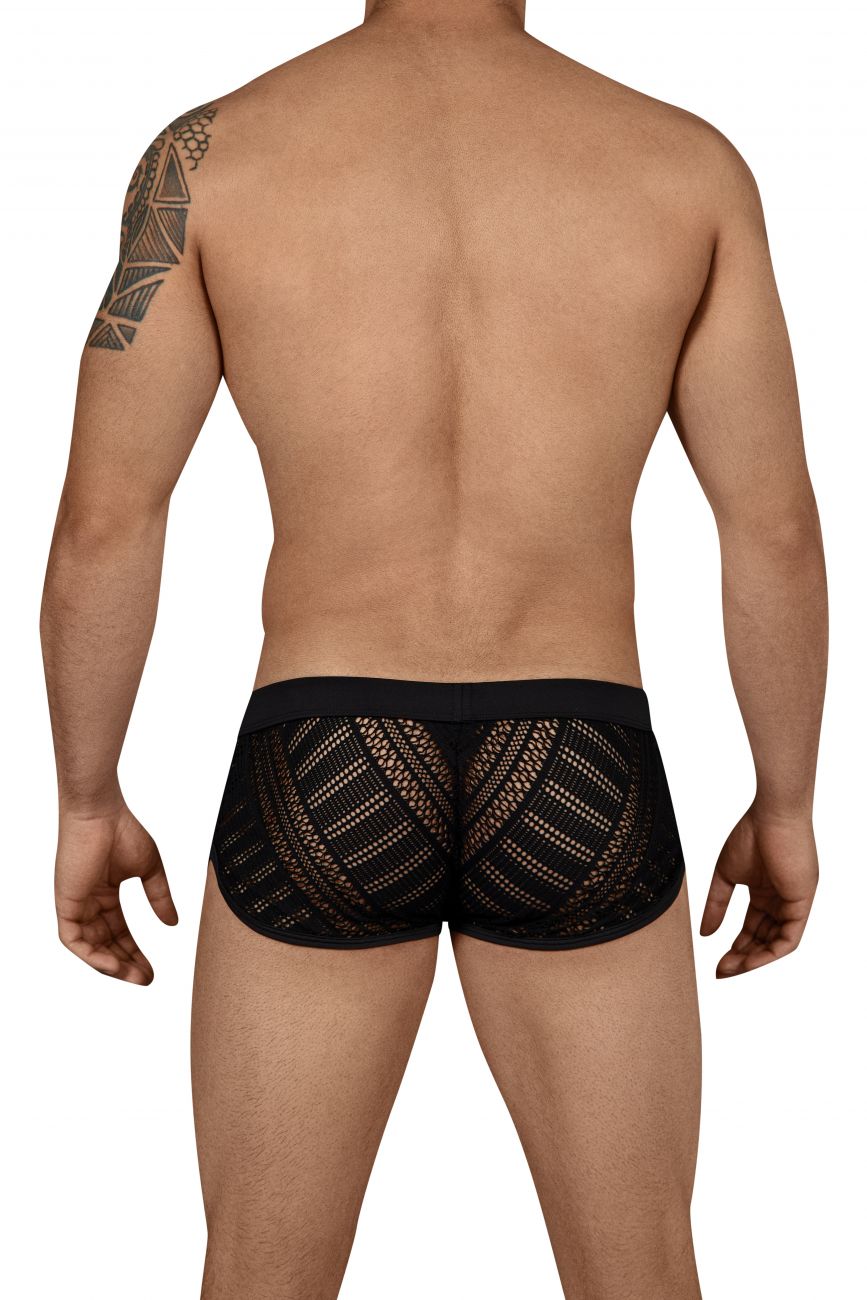 CandyMan 99444 Lace Mini Trunks Black