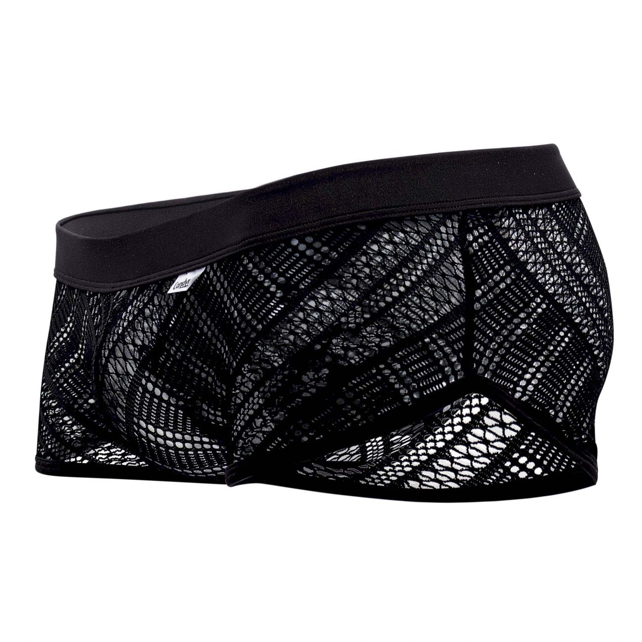 CandyMan 99444 Lace Mini Trunks Black