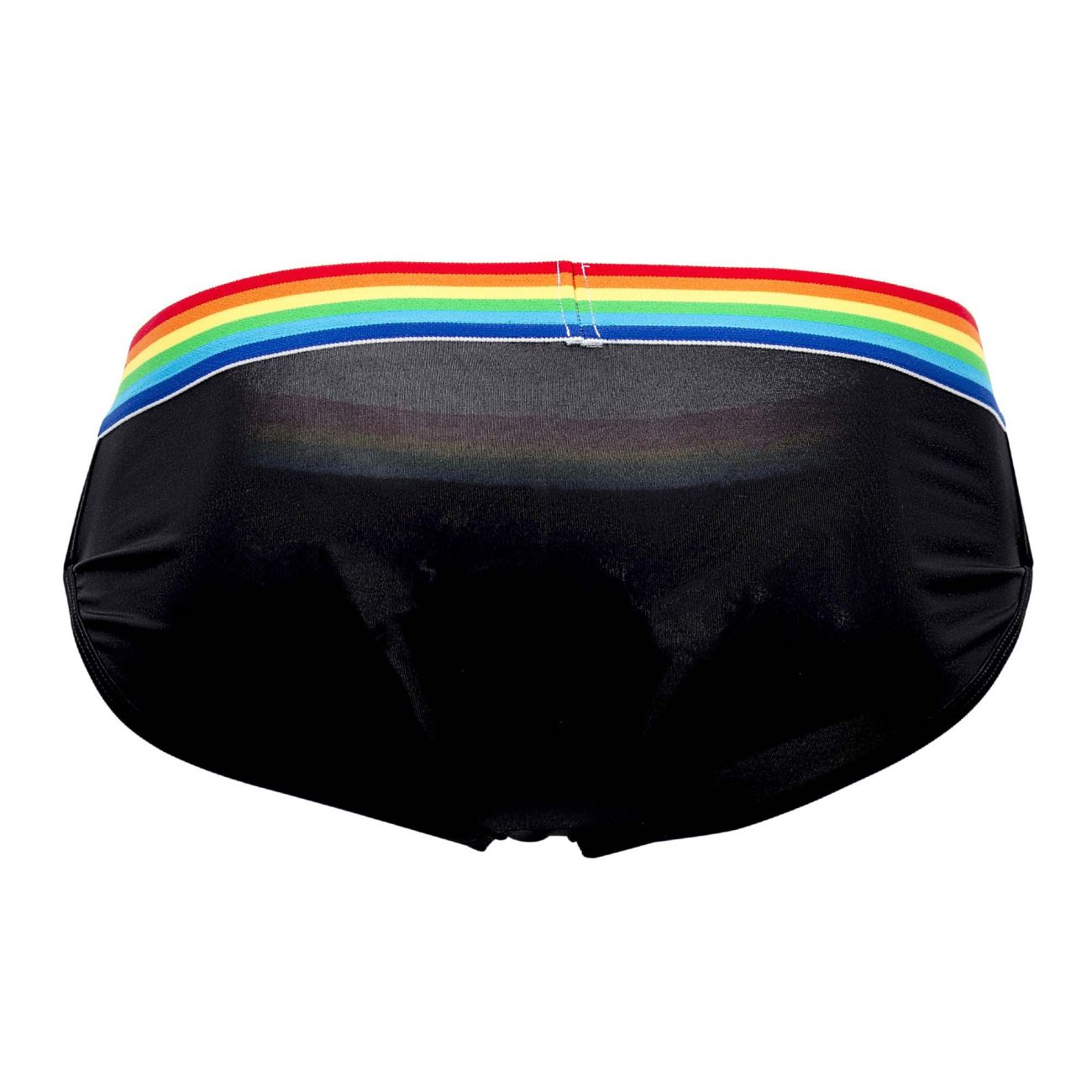 CandyMan 99449 Rainbow Pride Briefs Black