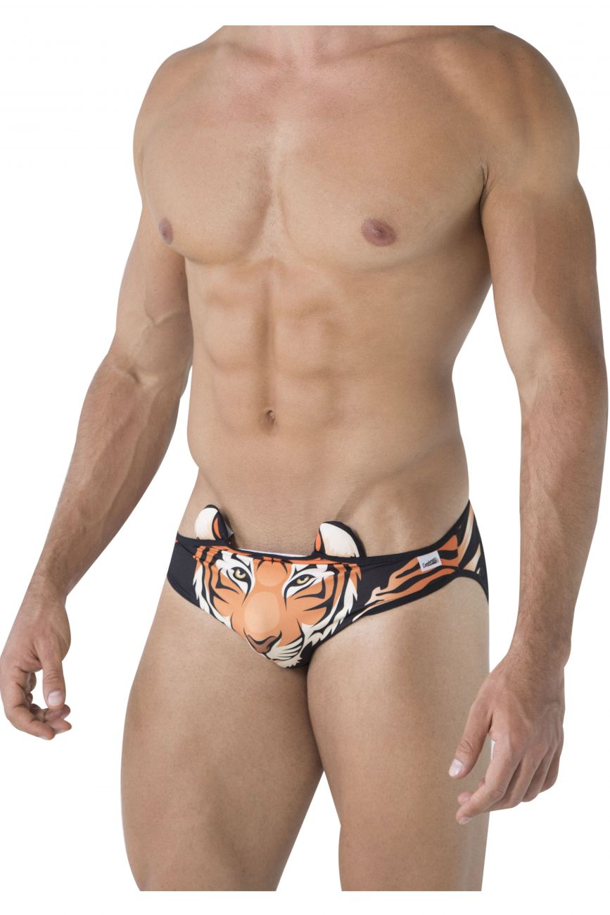 SALE - CandyMan 99458 Jockstrap Color Tiger Print
