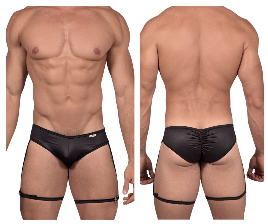 CandyMan 99468 Garter Briefs Black