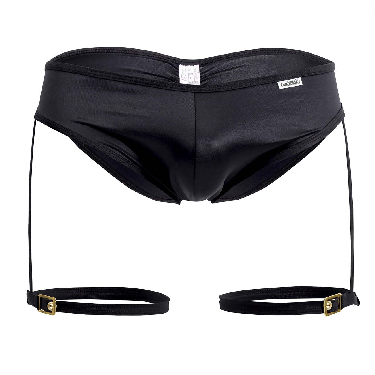 CandyMan 99468 Garter Briefs Black