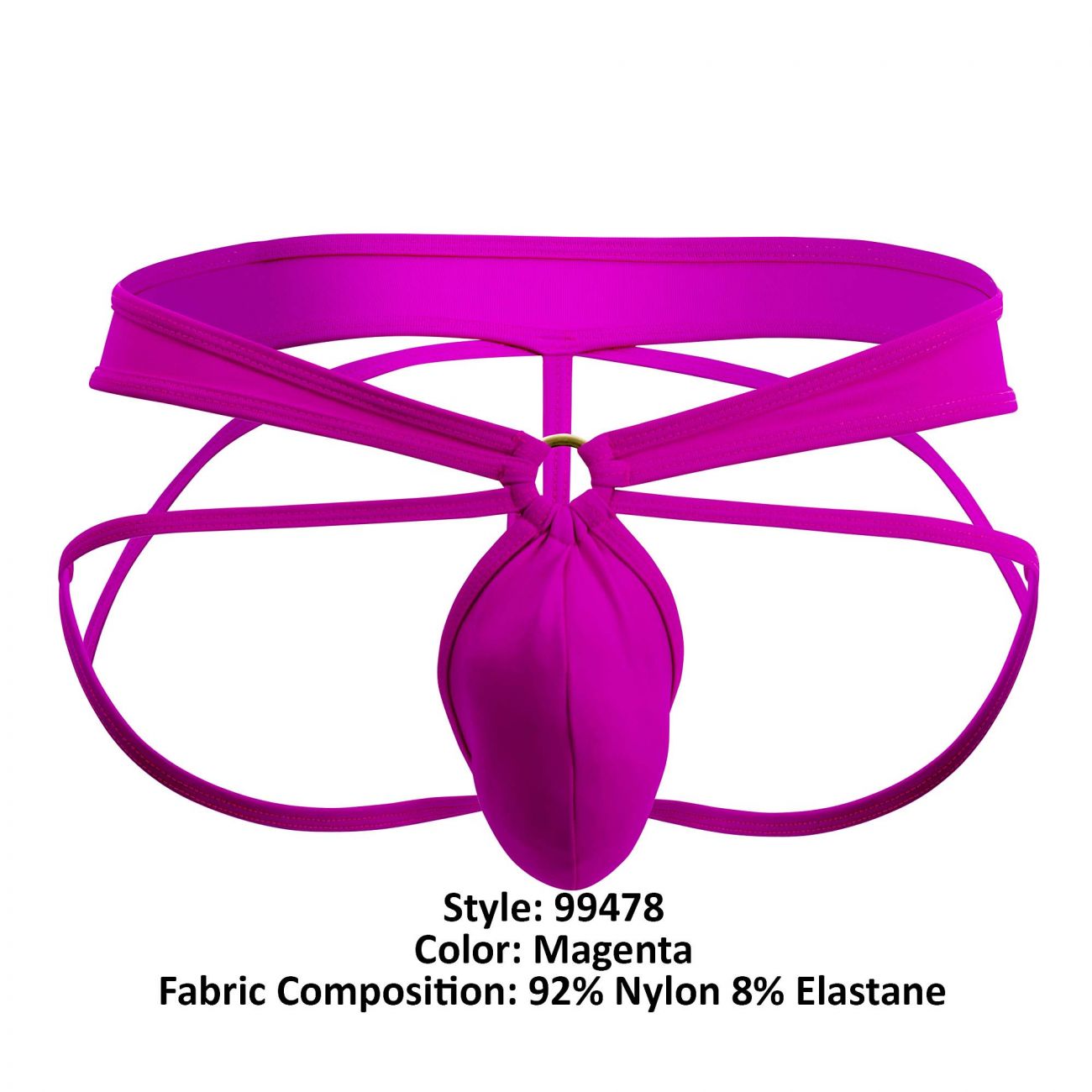 CandyMan 99478 Jockstrap Magenta