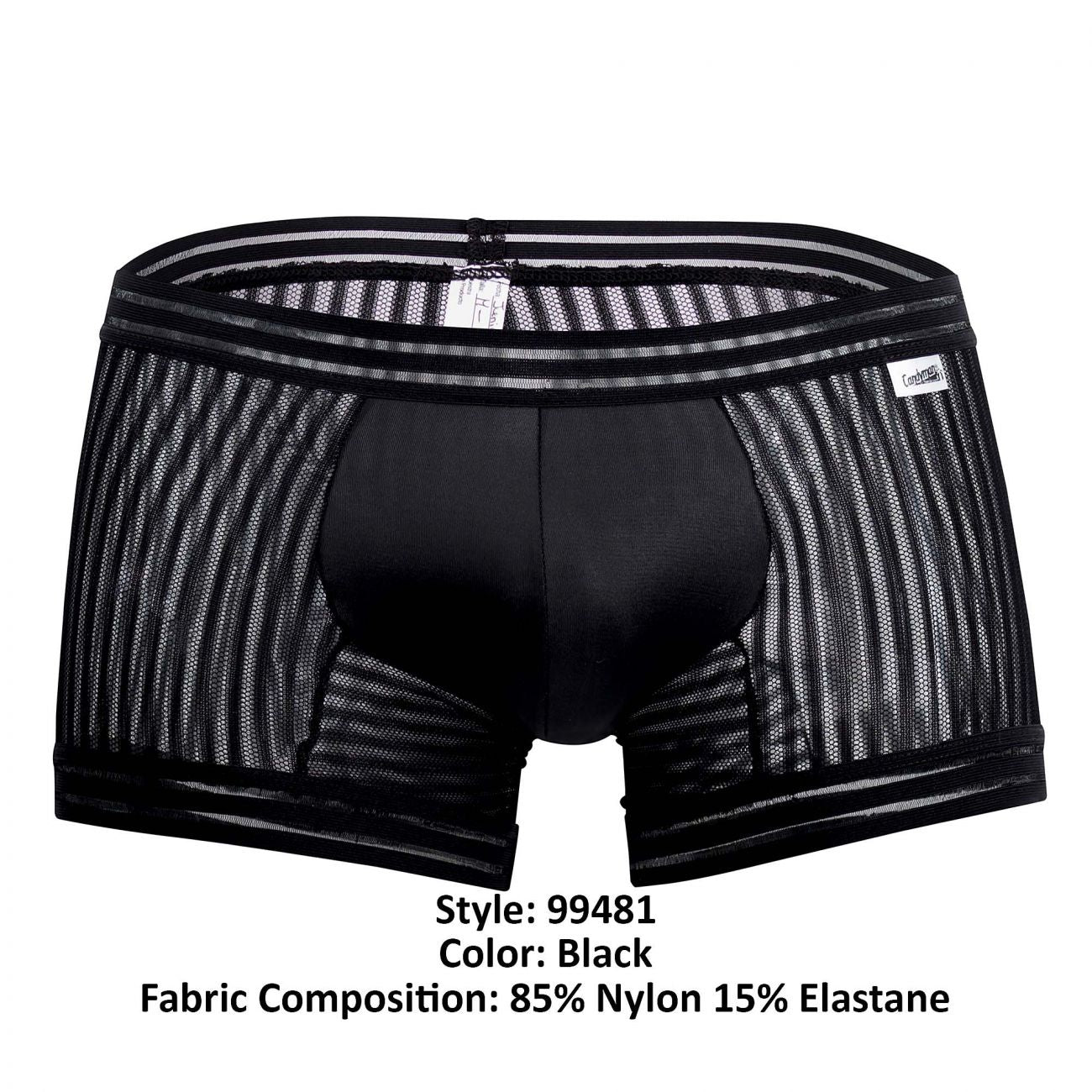 CandyMan 99481 Mesh Trunks Black