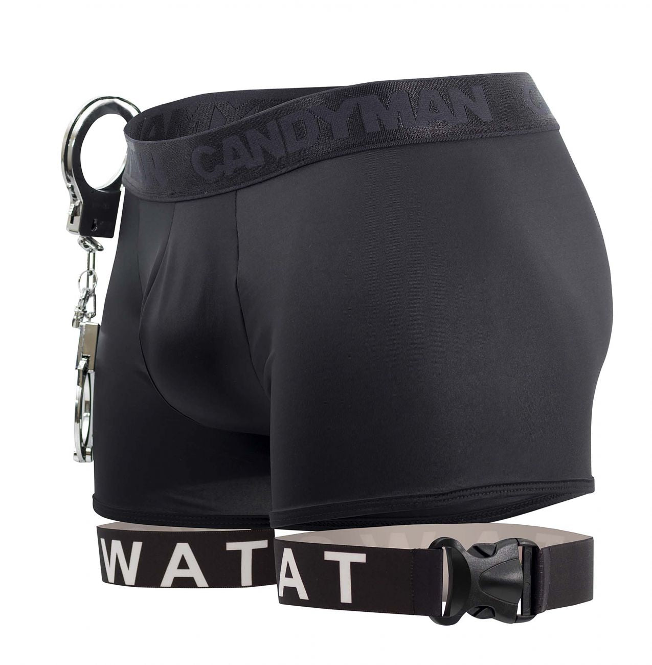CandyMan 99482 Swat Police Costume Black