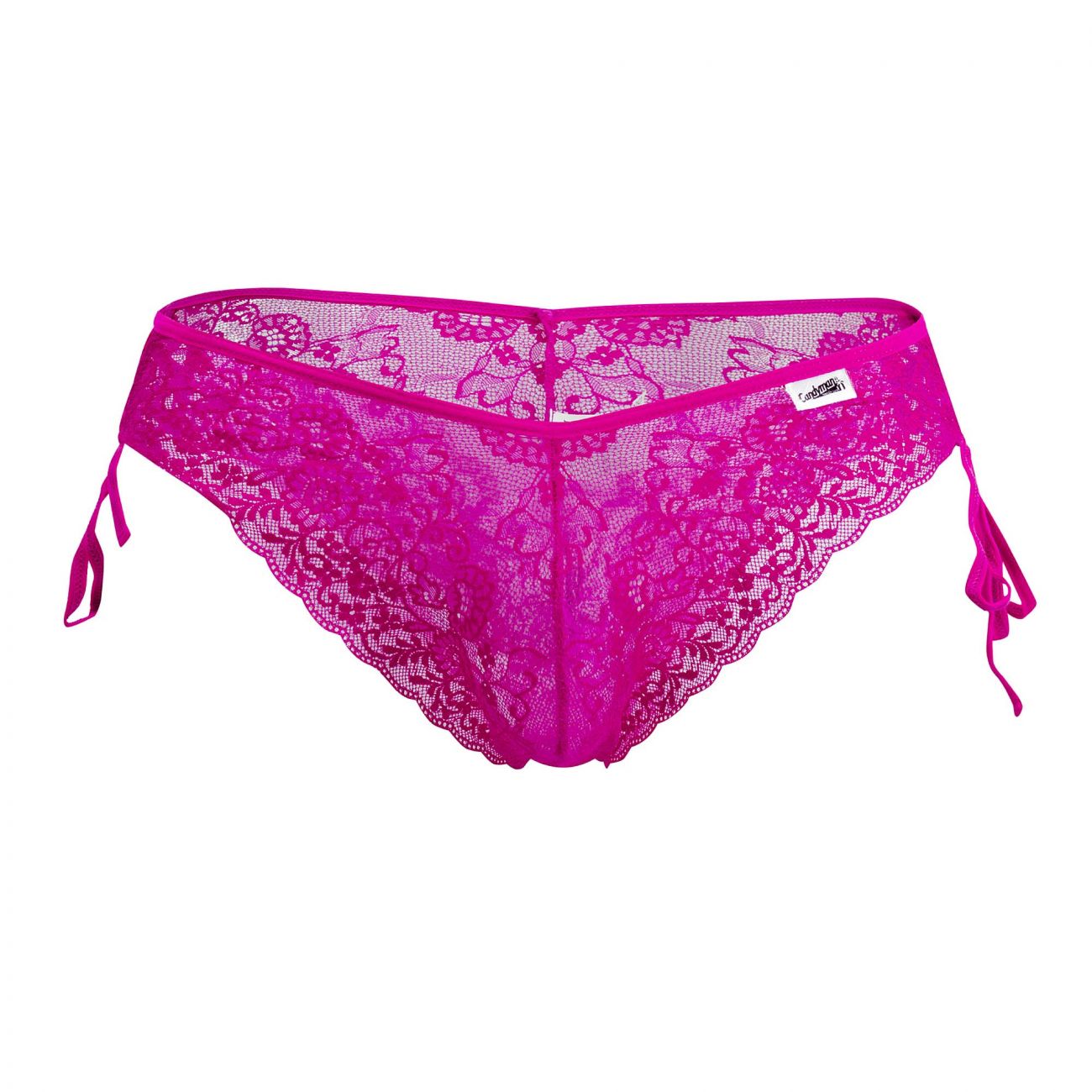 JCSTK - CandyMan 99488 Side Tie Lace Bikini Fuchsia