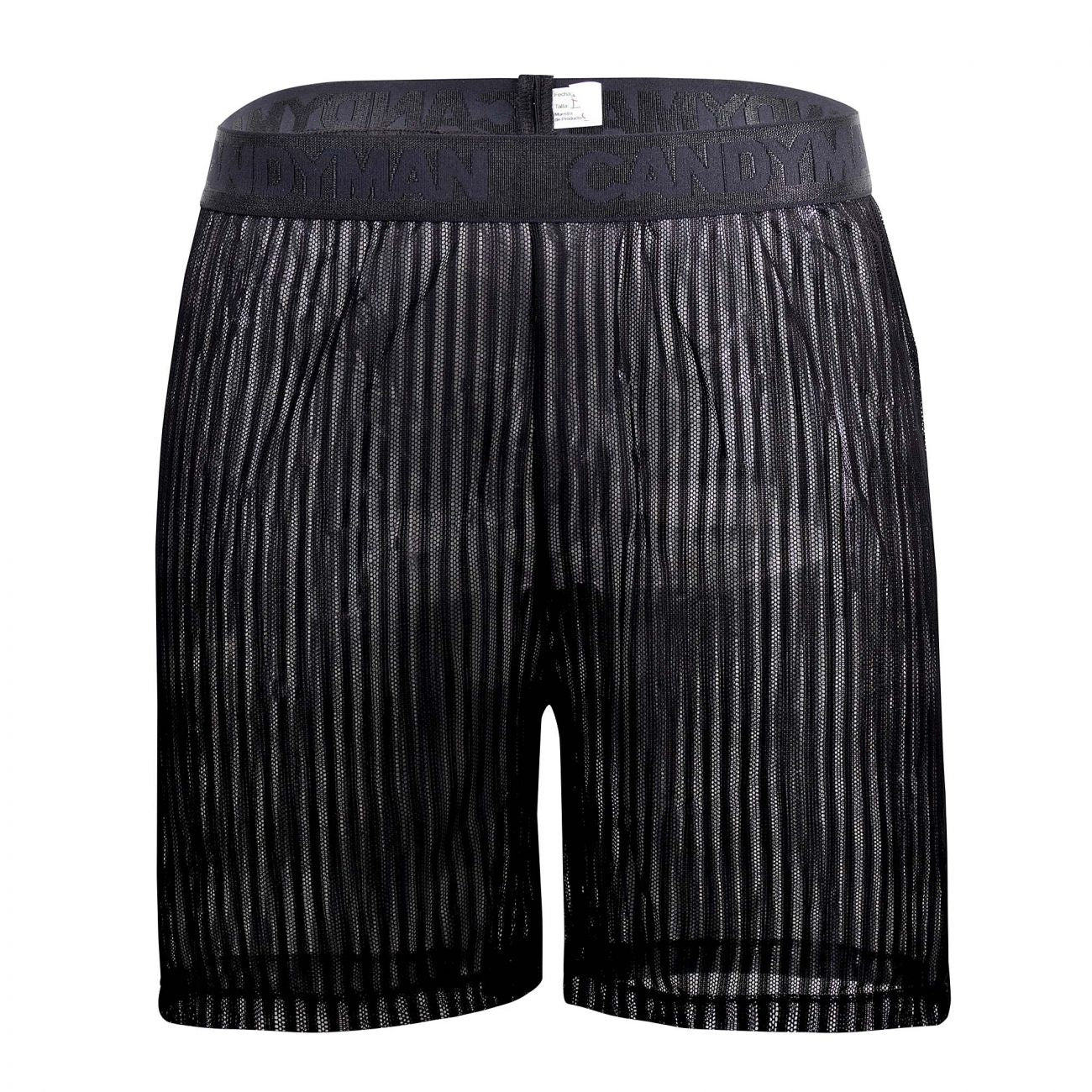 CandyMan 99497 Mesh Lounge Shorts Black