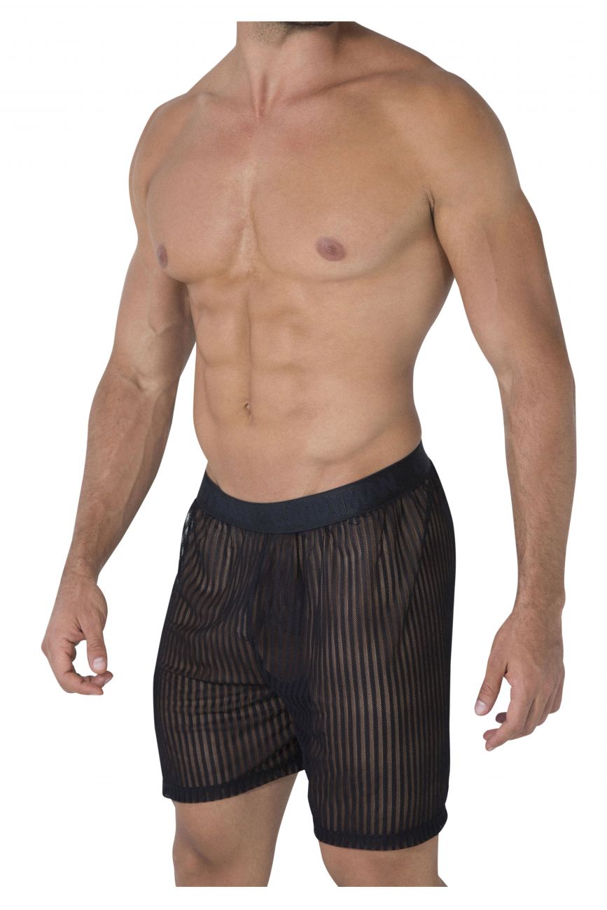CandyMan 99497 Mesh Lounge Shorts Black