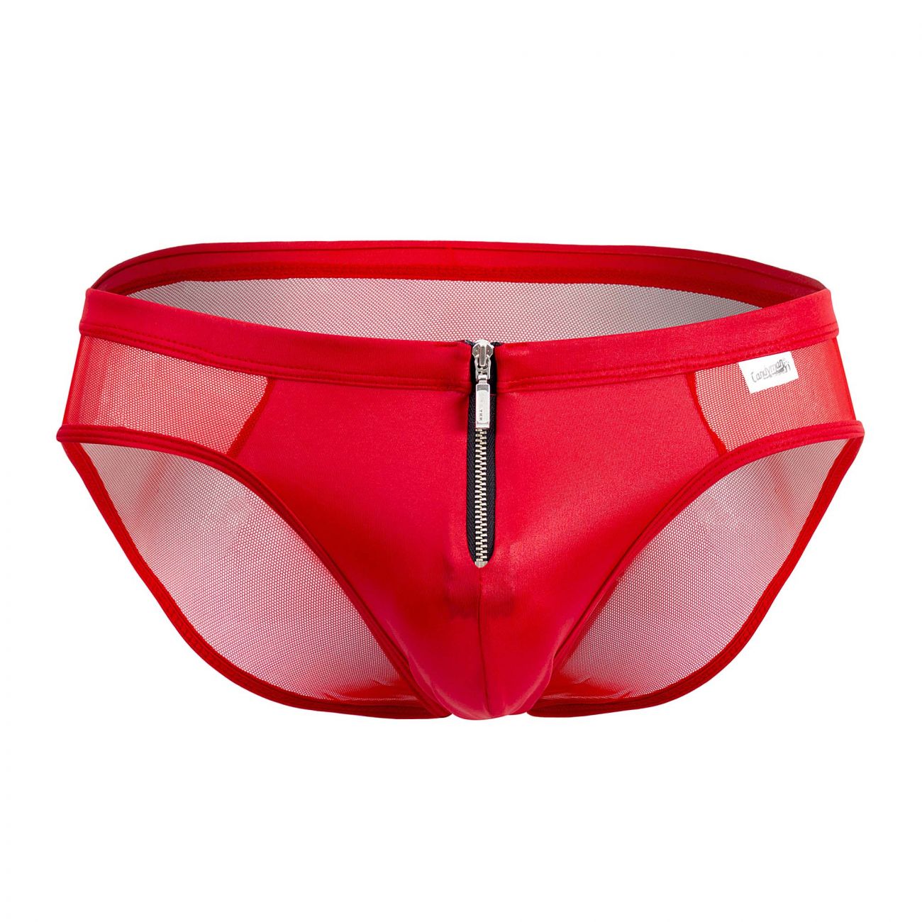 CandyMan 99500 Zipper-Mesh Bikini Red