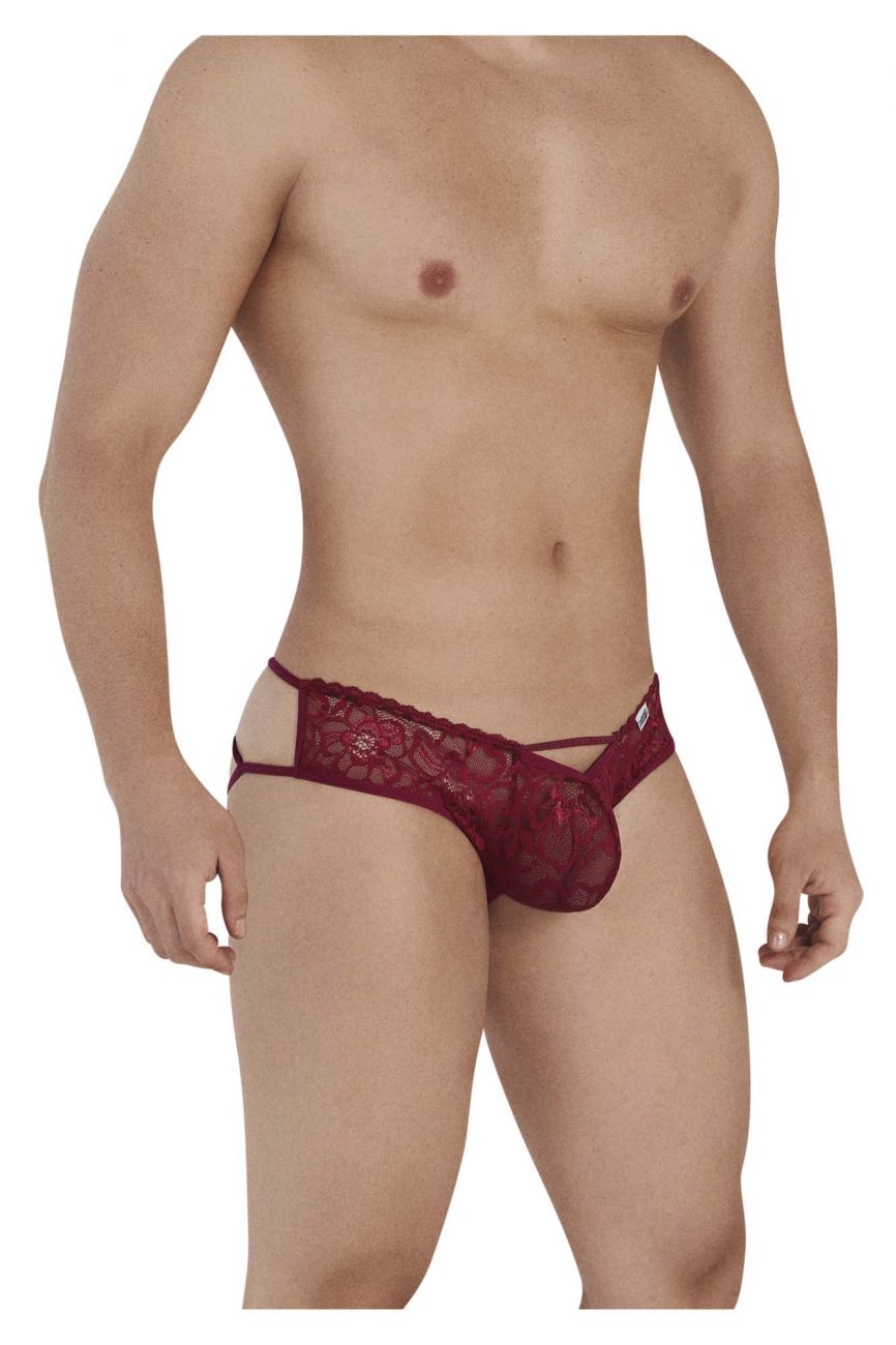 JCSTK - CandyMan 99535 Bow Jockstrap Burgundy