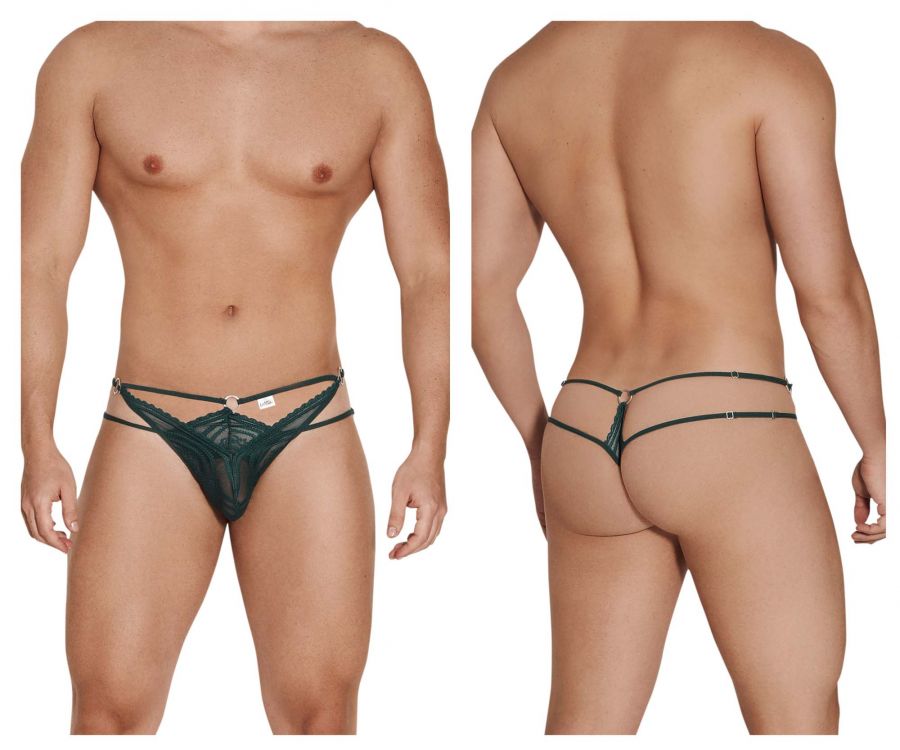 CandyMan 99547 Double Thongs Hunter Green