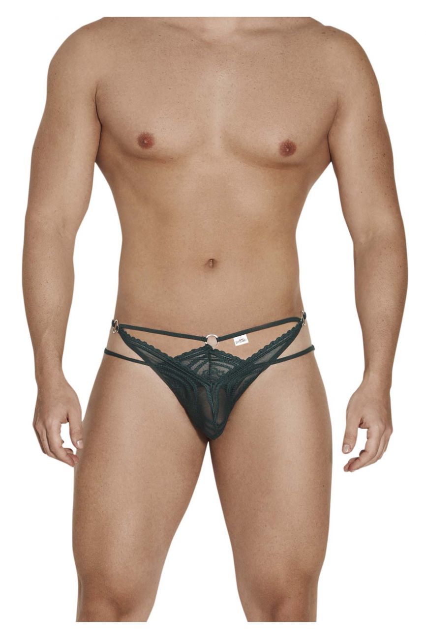 CandyMan 99547 Double Thongs Hunter Green