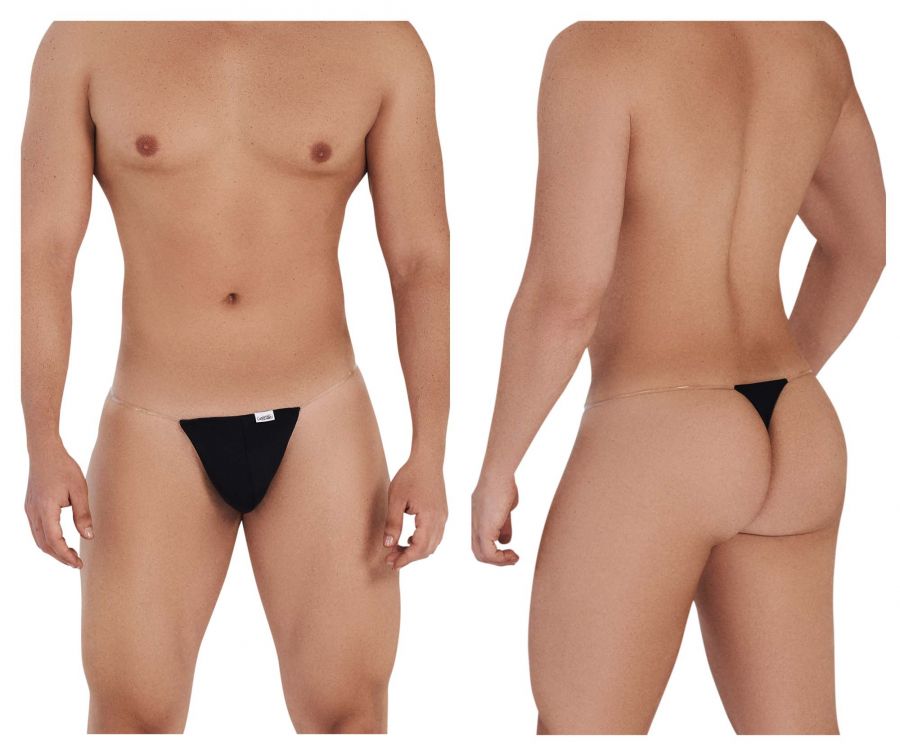 CandyMan 99548 Invisible Micro Thongs Black