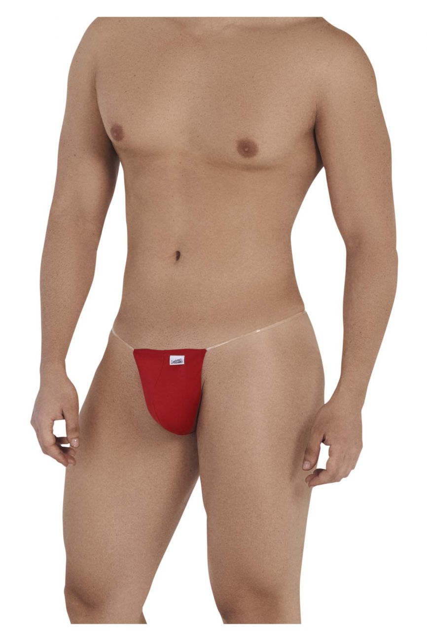 CandyMan 99548 Invisible Micro Thongs Red