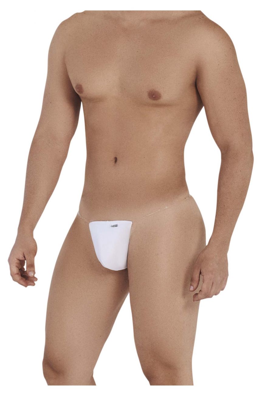 CandyMan 99548 Invisible Micro Thongs White