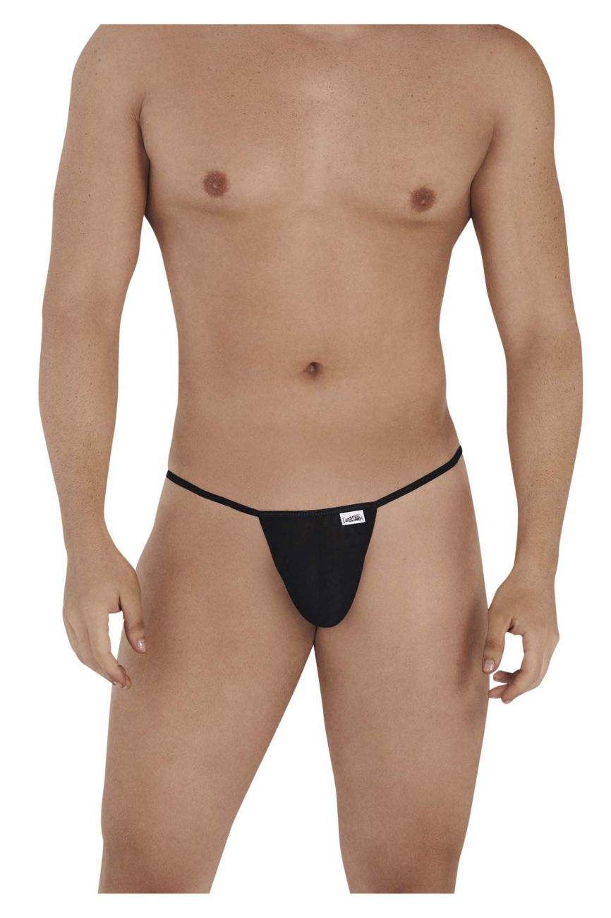 CandyMan 99555 Rose G-String Black