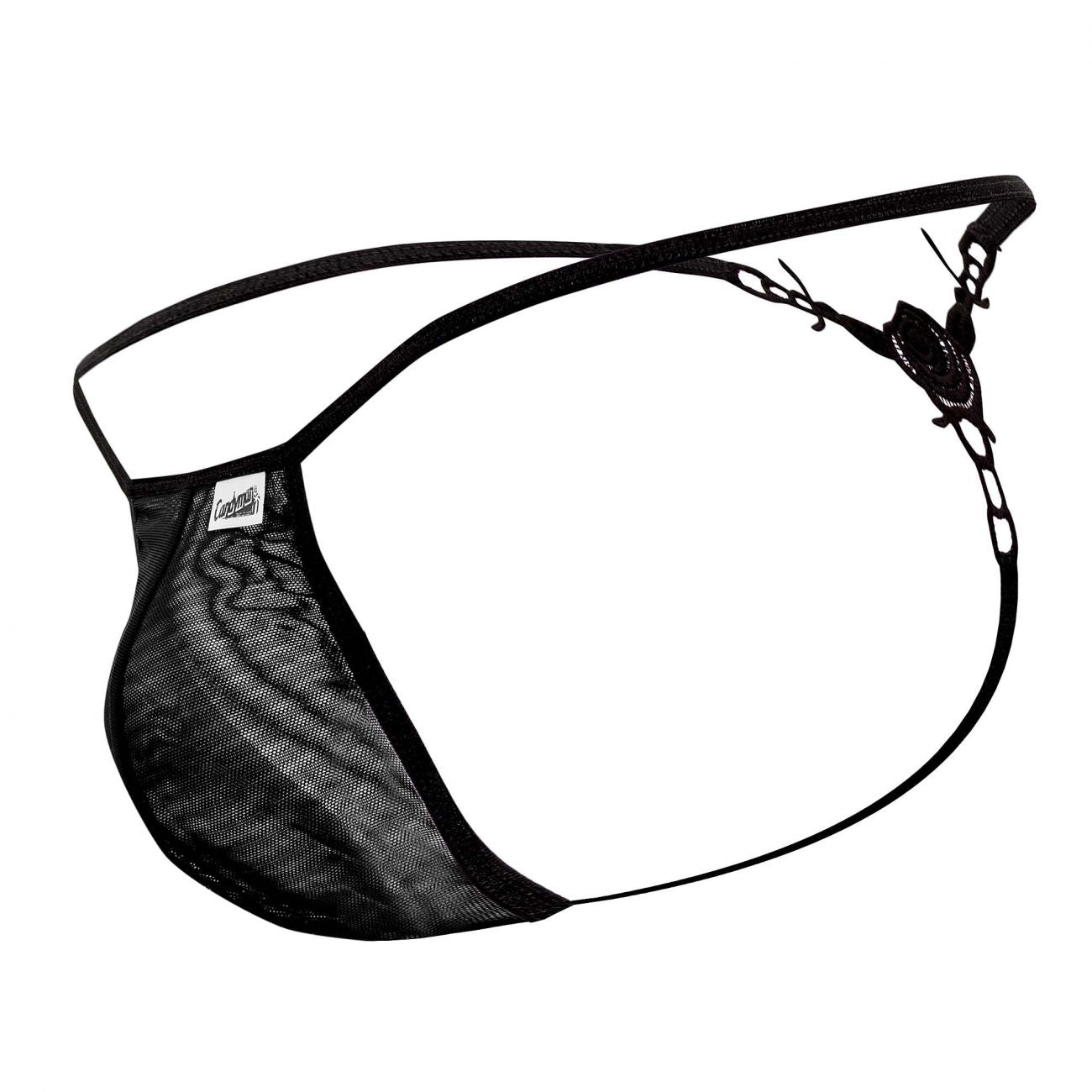 CandyMan 99555 Rose G-String Black
