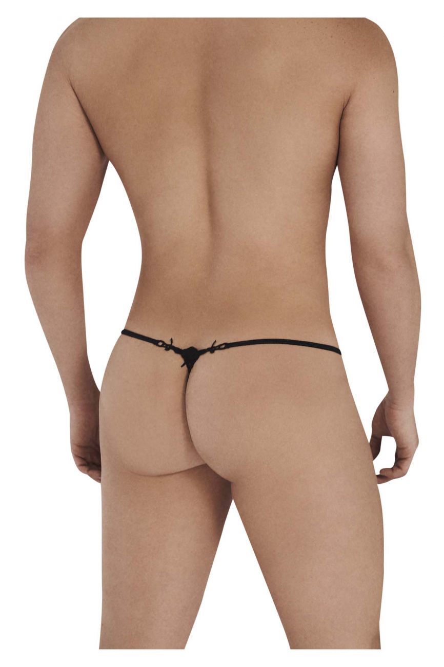 CandyMan 99555 Rose G-String Black