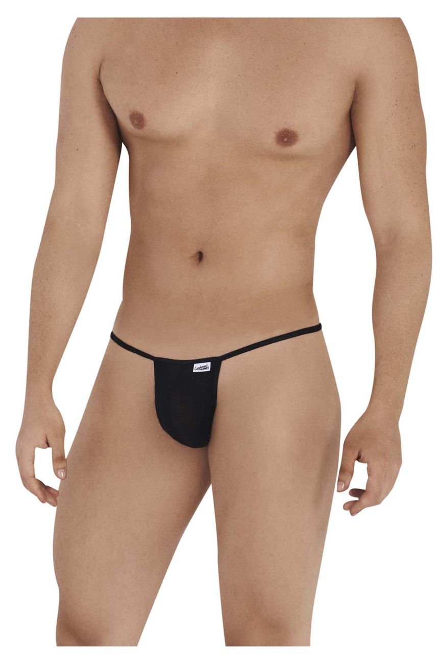 CandyMan 99555 Rose G-String Black