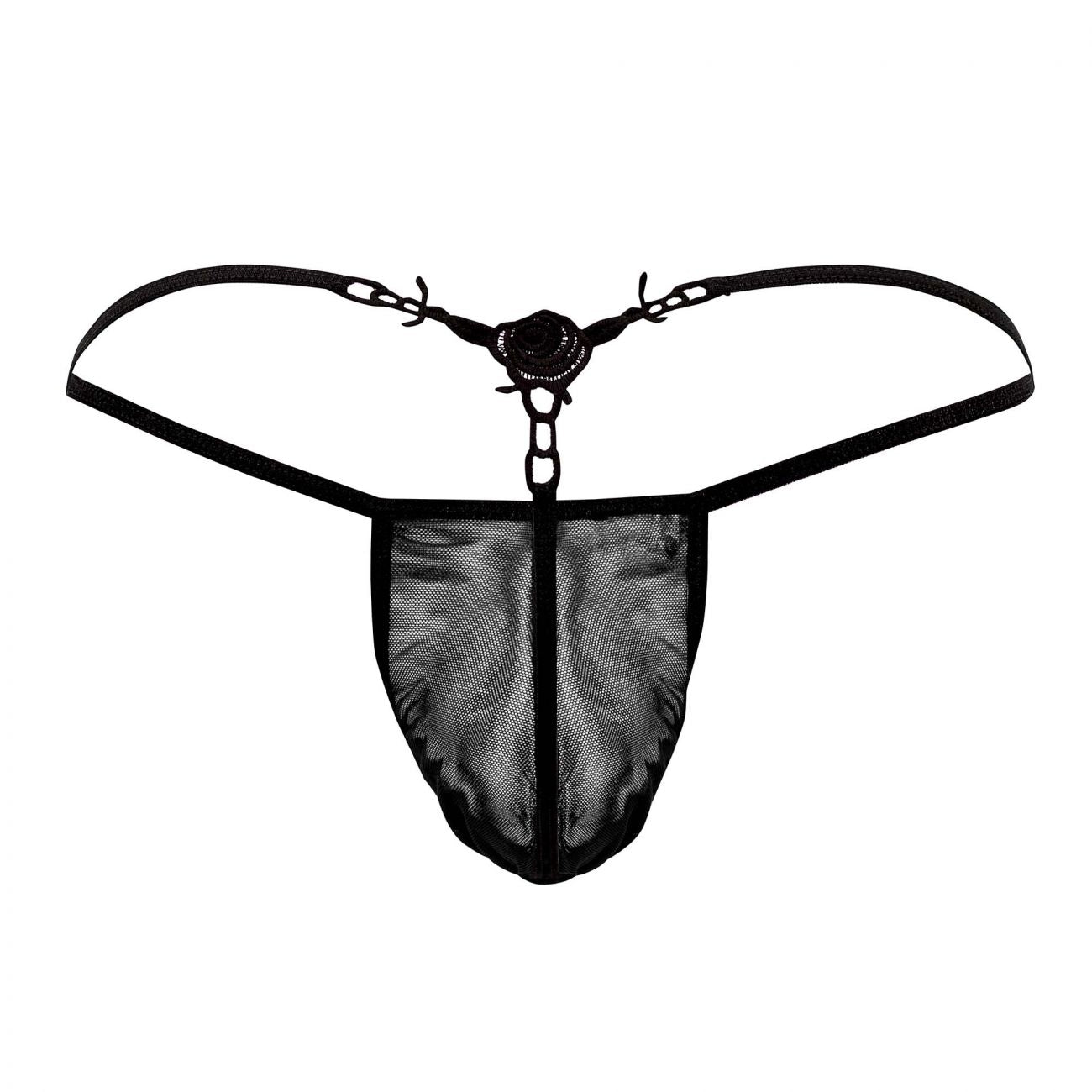 CandyMan 99555 Rose G-String Black