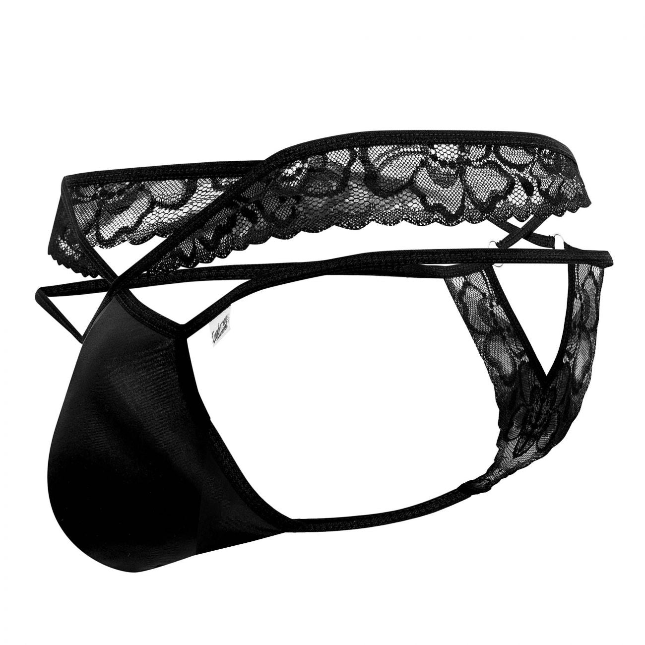 CandyMan 99560 Lace Thongs Black