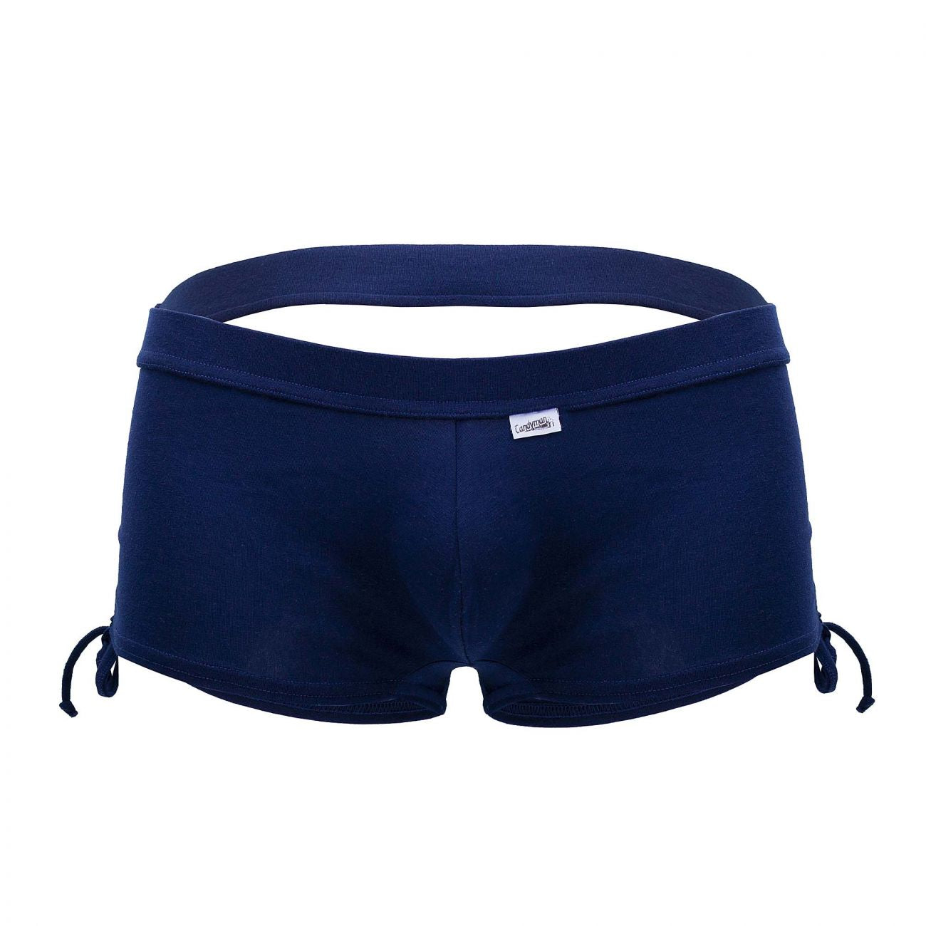CandyMan 99602X Lounge Pajama Shorts Boxers Navy Plus Sizes