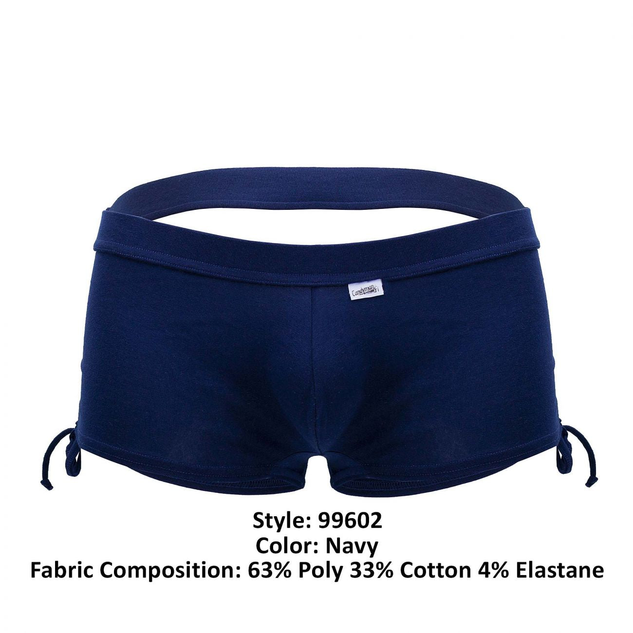 CandyMan 99602 Lounge Pajama Shorts Boxer Navy