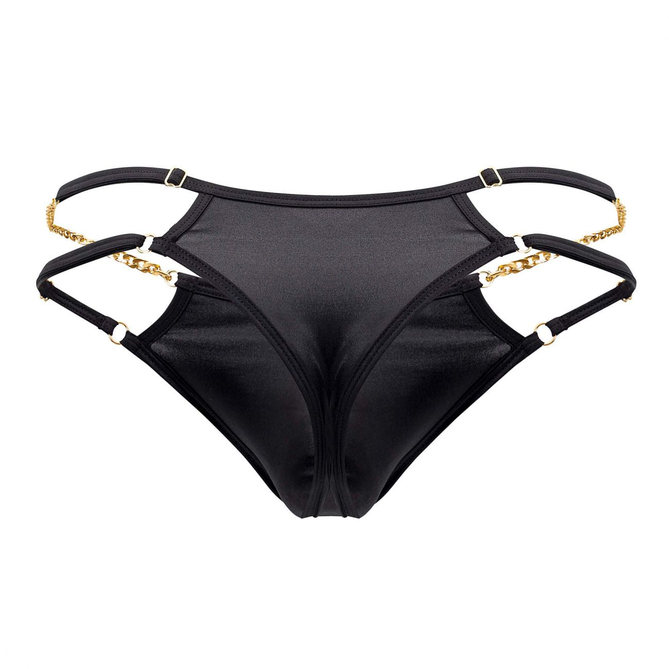 CandyMan 99605 Chain Thongs Black