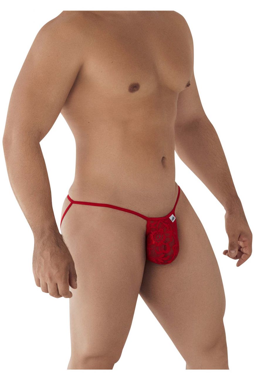 CandyMan 99606 Bow Jockstrap Red