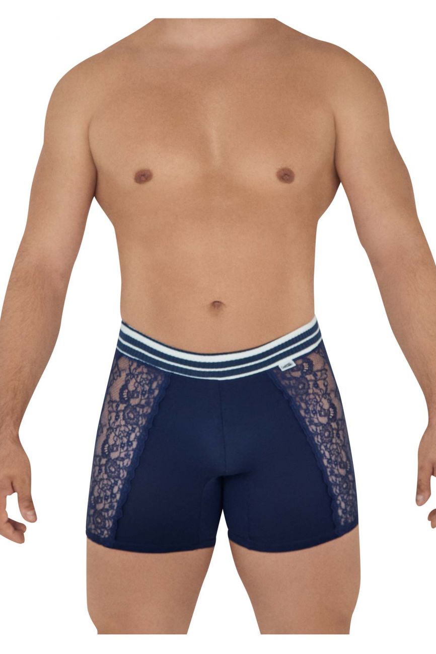 CandyMan 99609 Lounge Pajama Shorts Navy