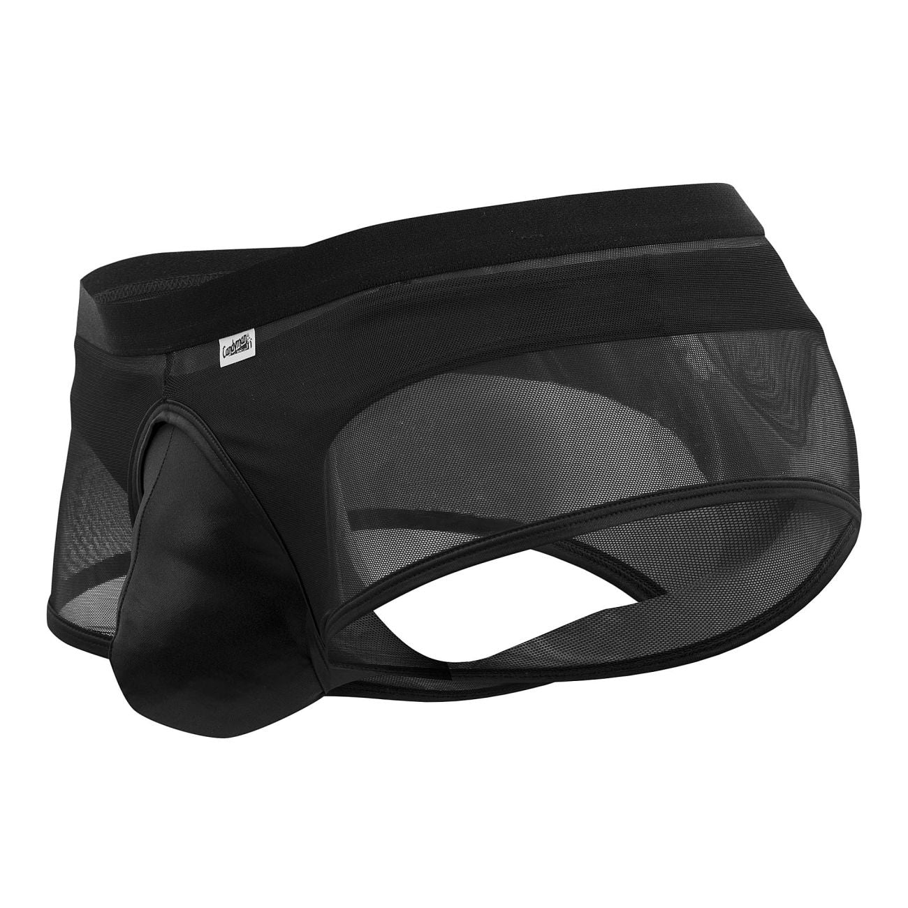 CandyMan 99629 Trunk and Thong Set Black
