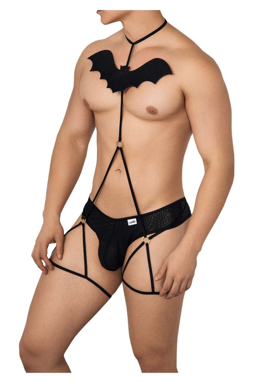 CandyMan 99631 Bat Two Piece Set Black