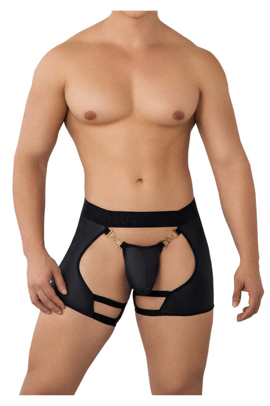 JCSTK - CandyMan 99637 Chaps Thongs Black