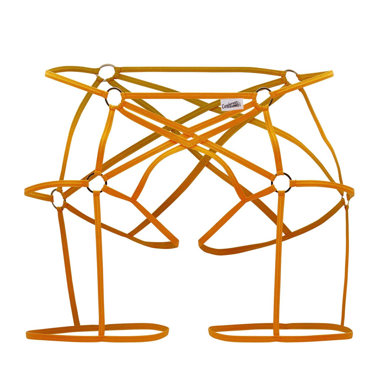 CandyMan 99646 Cage Jockstrap Hot Orange