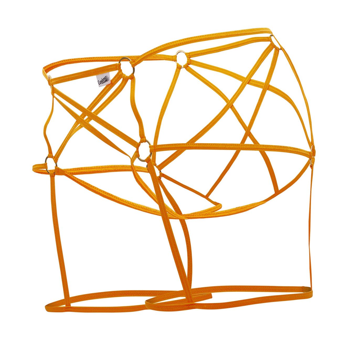 CandyMan 99646 Cage Jockstrap Hot Orange