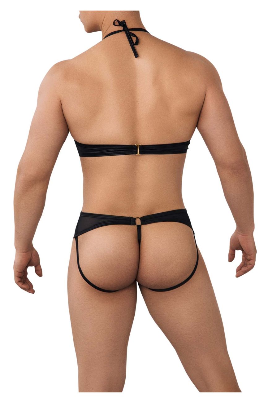 CandyMan 99653 Mesh Bodysuit Black
