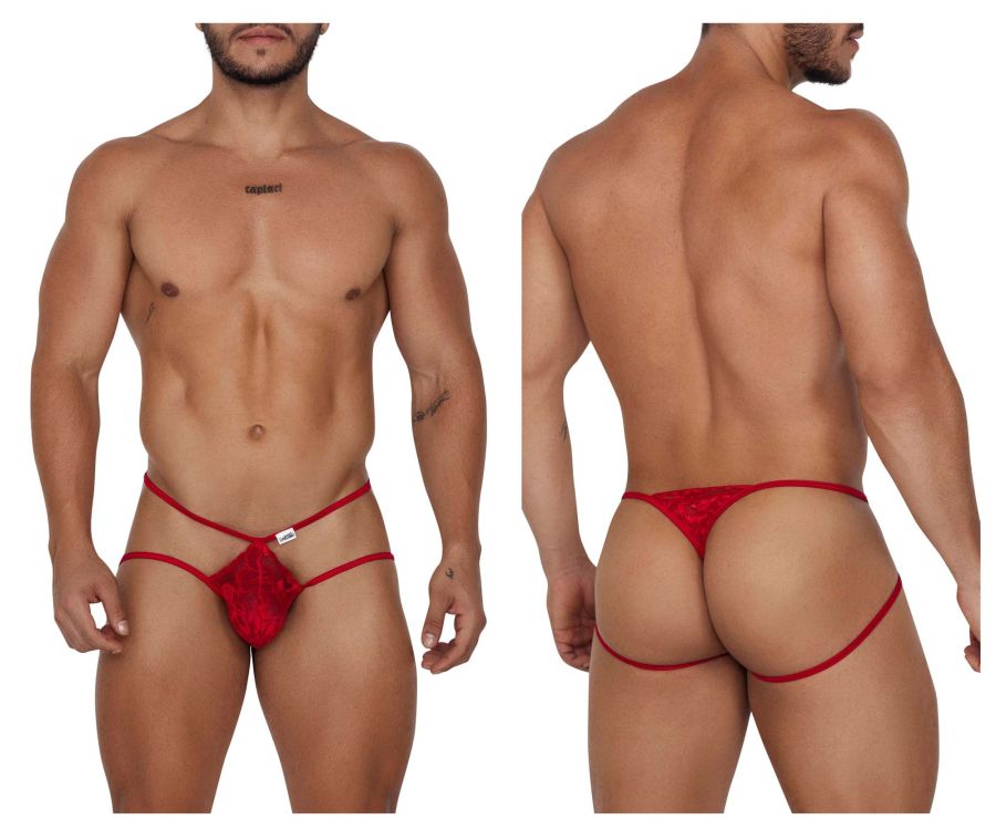 JCSTK - CandyMan 99668 Jock Thongs Red