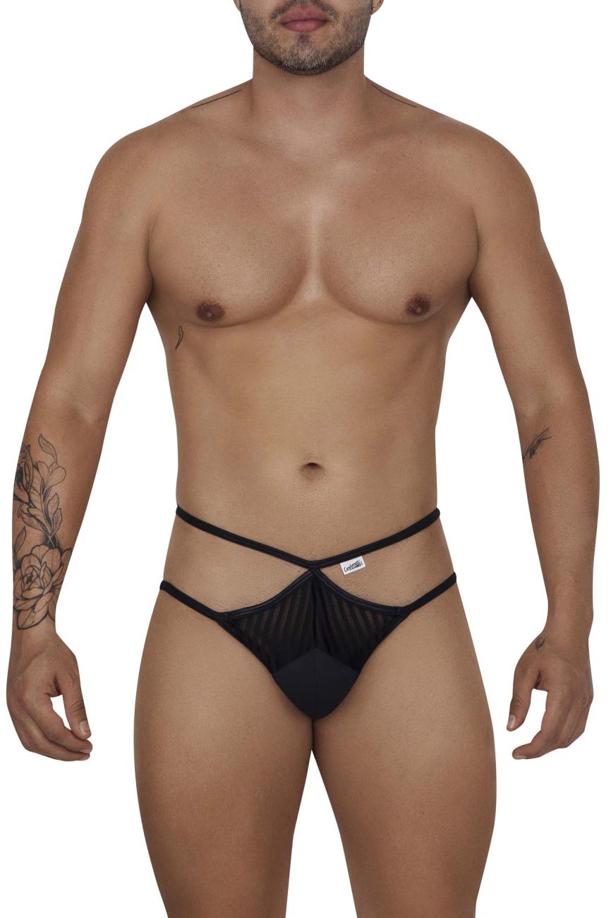 CandyMan 99681 Mesh Briefs Black