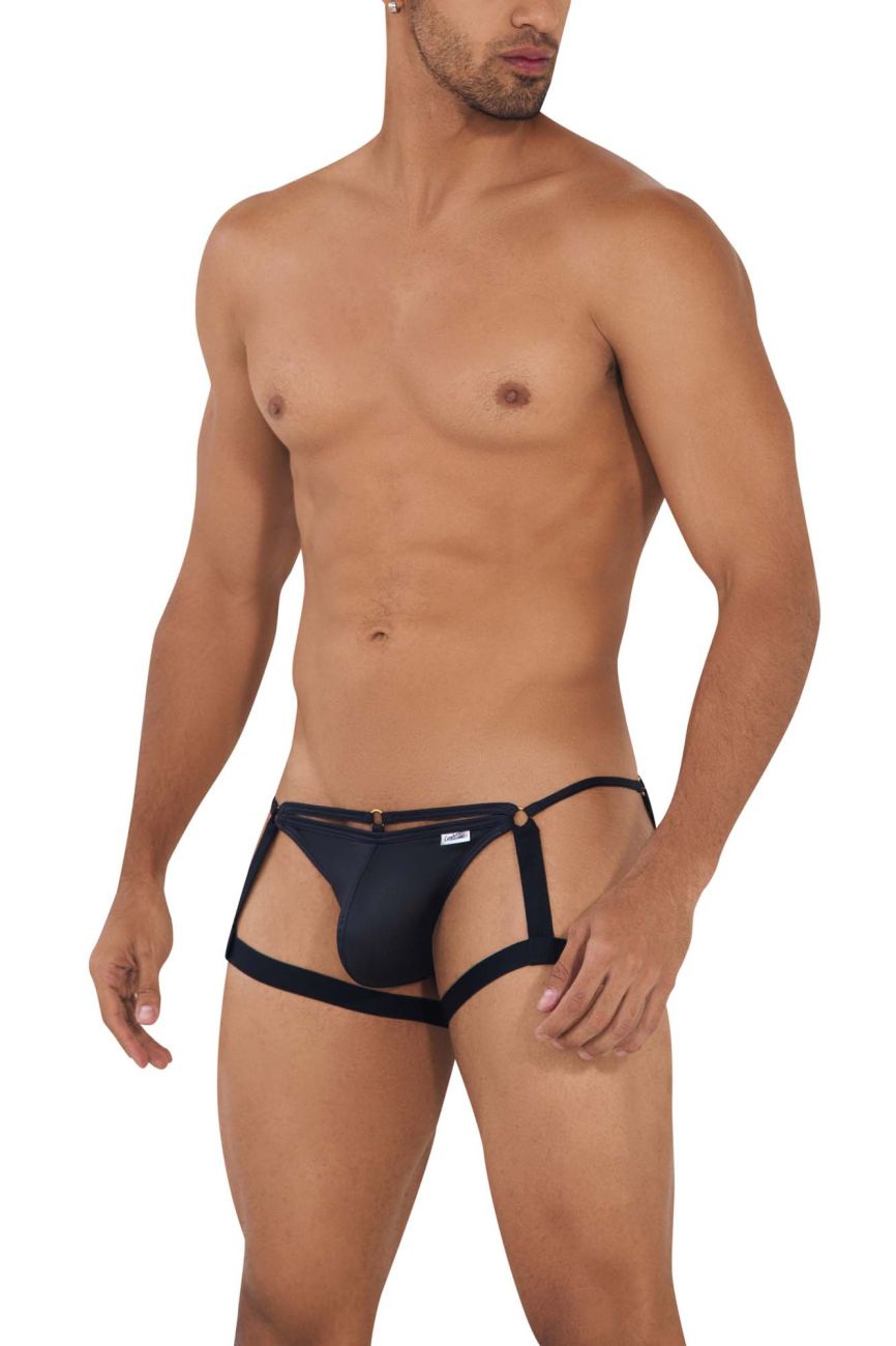 CandyMan 99705 Garter Jockstrap Black