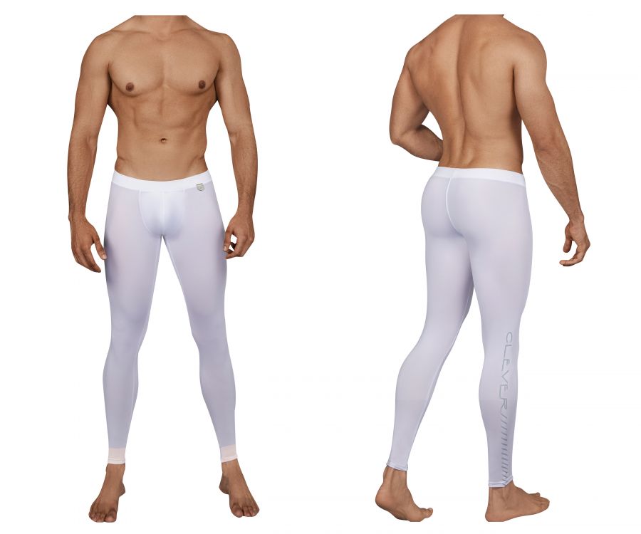Clever 0159 Nirvana Athletic Pants White