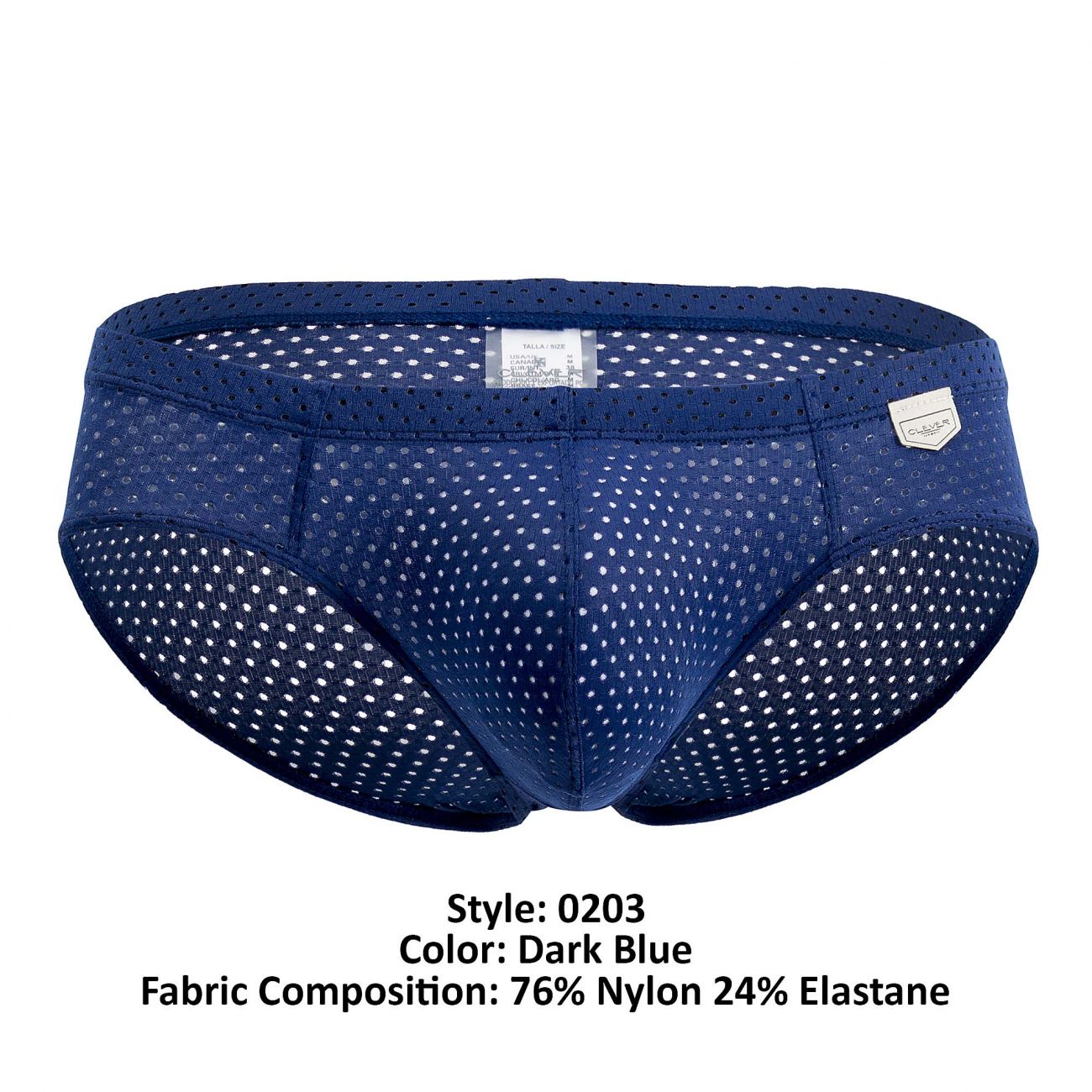 Clever 0203 Talent Latin Briefs Dark Blue