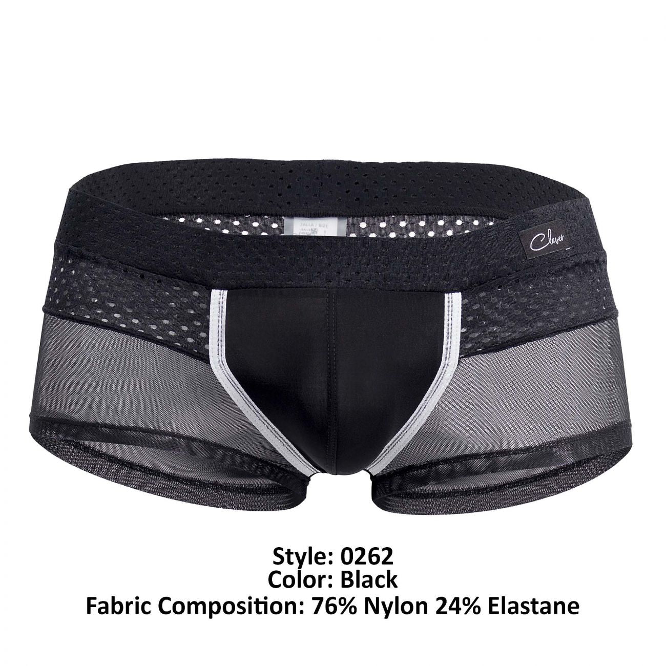 Clever 0262 Control Latin Trunks Black