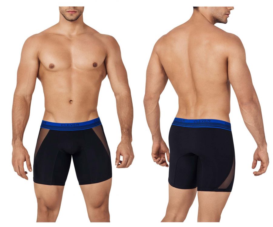 Clever 0269 Cautious Boxer Briefs Black