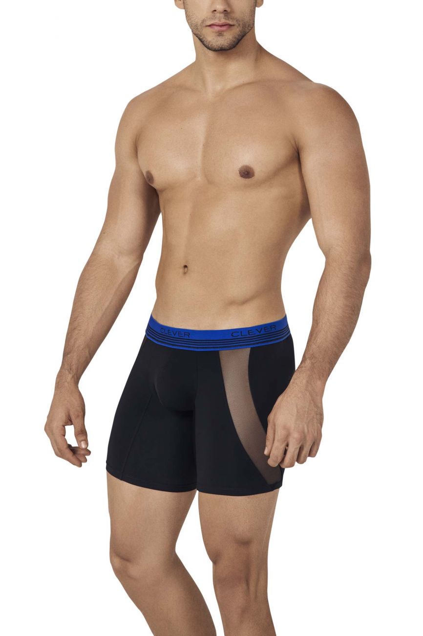 Clever 0269 Cautious Boxer Briefs Black