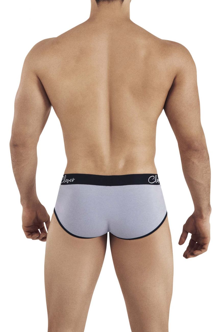 Clever 0316 Lowa Piping Briefs Gray