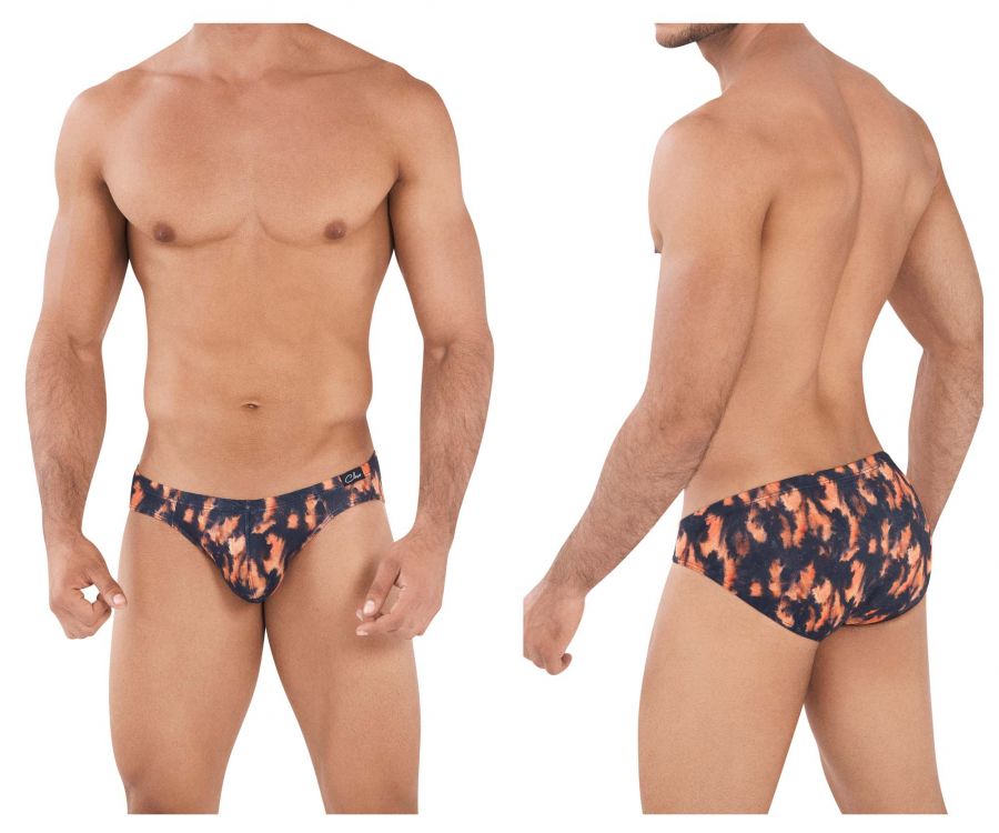 Clever 0360 Quality Bikini Black and Orange