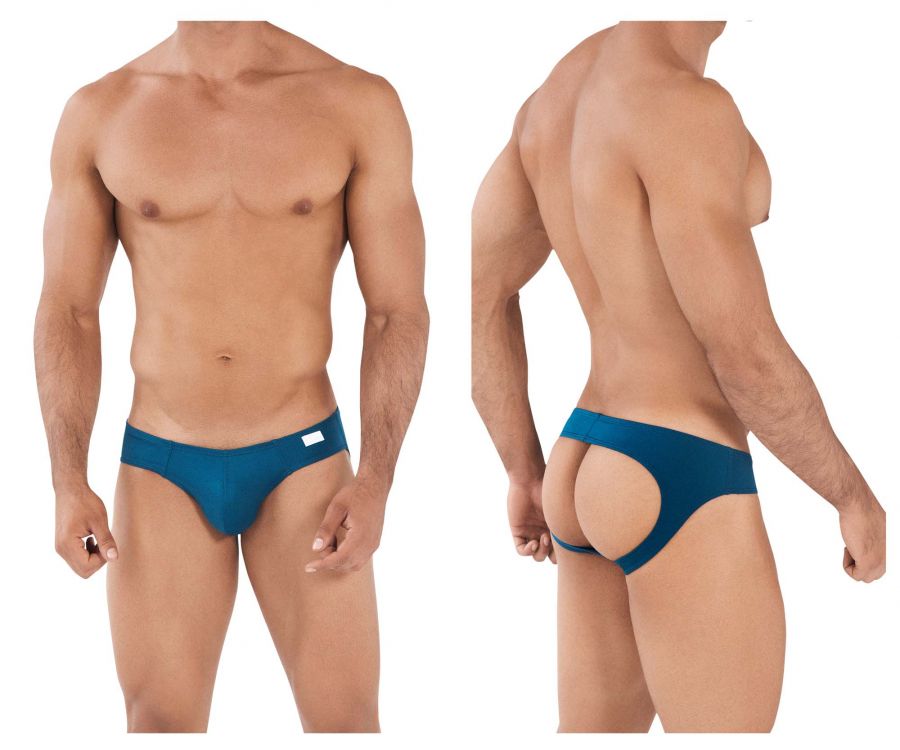 Clever 0371 Turn Jockstrap Petrol Green