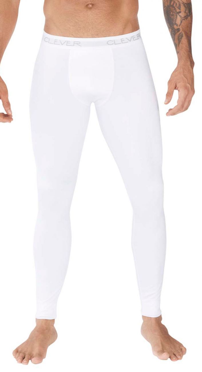 Clever 0373 Visual Athletic Pants White