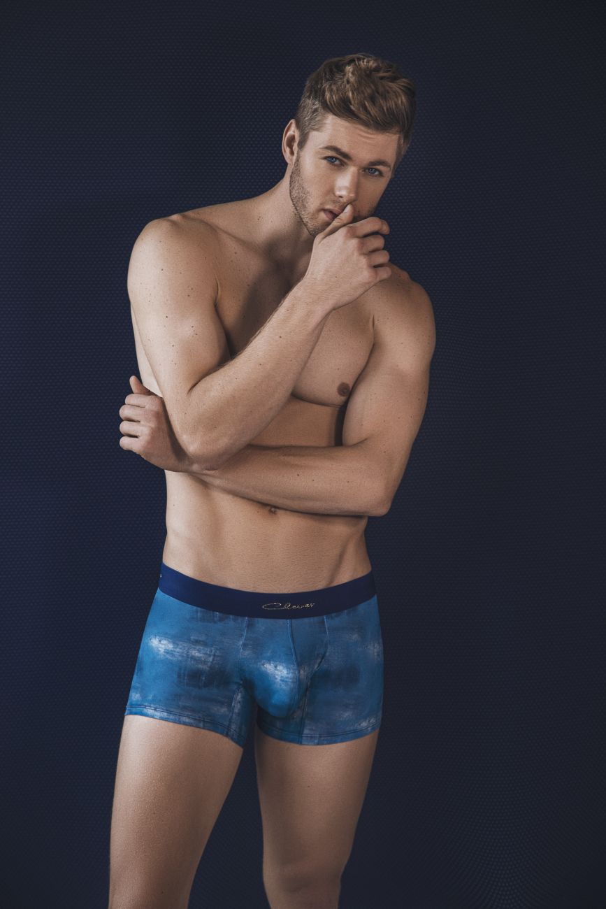 Clever 0401 Risk Boxer Briefs Dark Blue